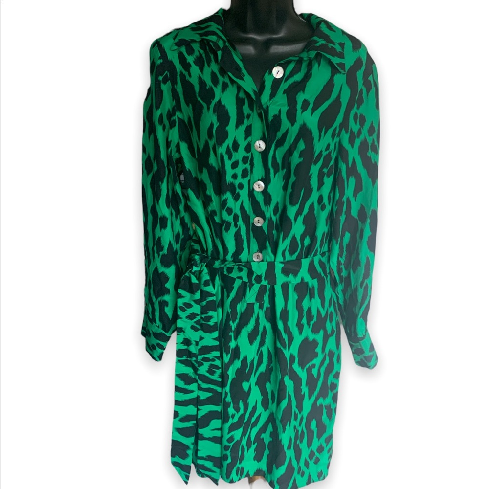 Green dress